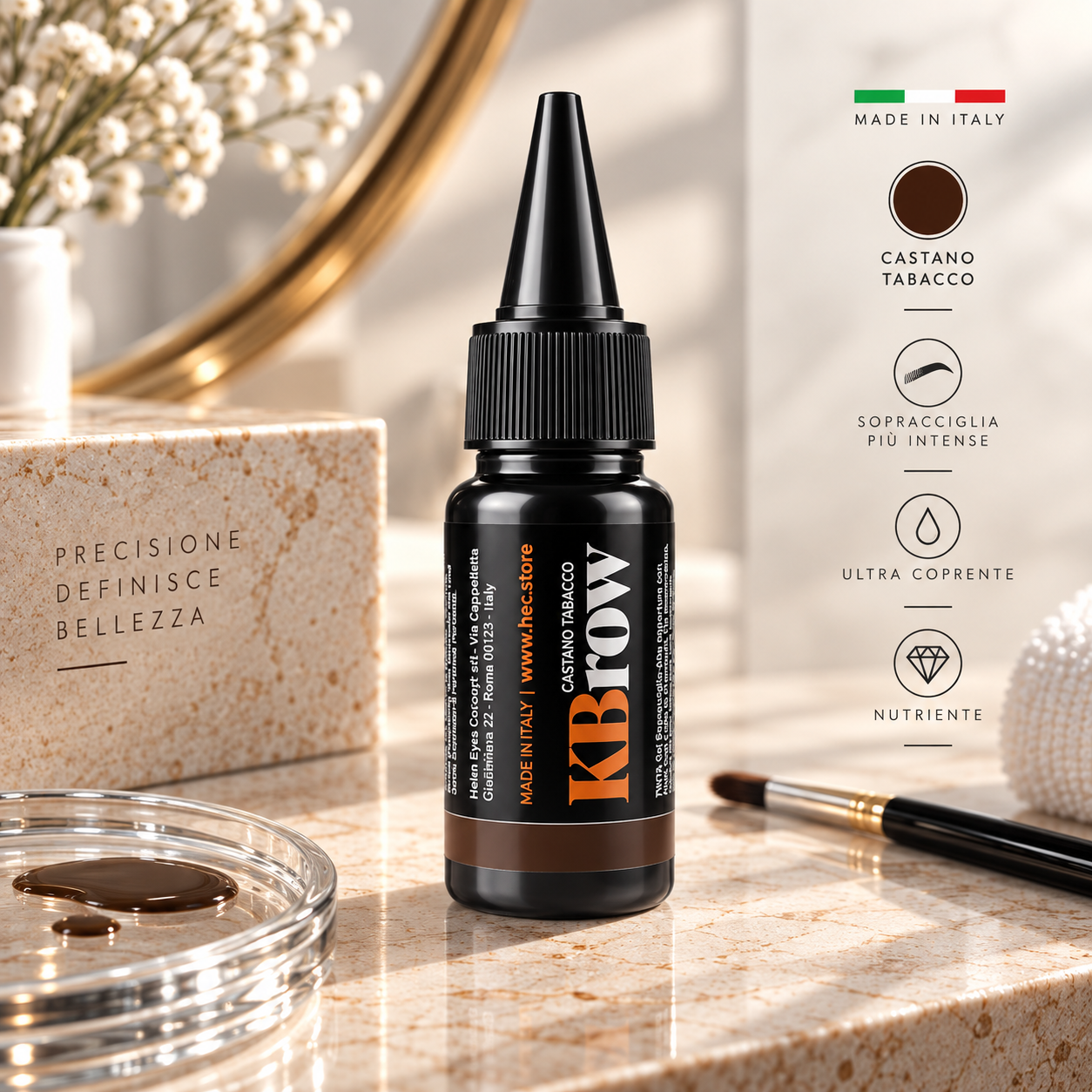 KBrow Tinta Castano Tabacco Sopracciglia