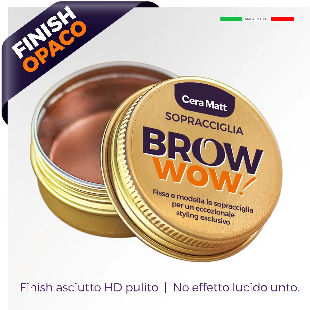 Brow Wow | Cera Gel Opaca Sopracciglia
