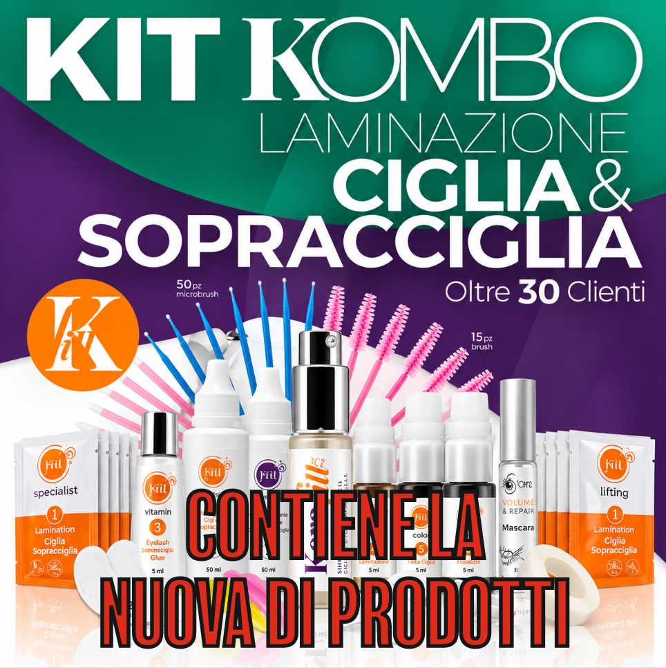 Kit laminazione combo ciglia + sopracciglia